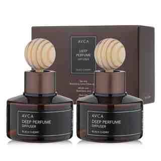 아브카 딥 퍼퓸 차량용 디퓨저 75ml 본품, 블랙체리, 2개