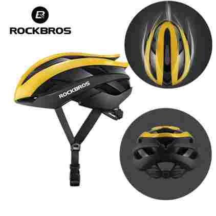 ROCKBROS-자전거 헬멧 사이클링 초경량 도로 자전거 헬멧 MTB, 스쿠터 모자 오토바이 헬멧 Casco Ciclismo