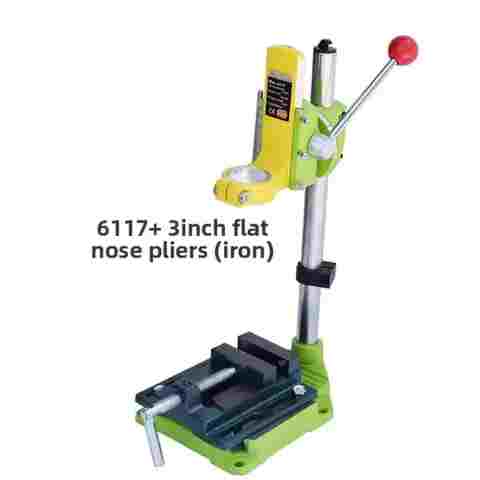 전기 드릴 브래킷이 테이블 드릴로 변하고, 고정밀 더브테일 홈 트랙은 90도 회전 가능
