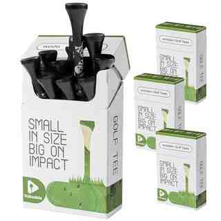 지칸디 프리미엄 대나무 골프티 롱티 높이조절 18개입, 4세트, 스컬