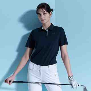 푸마골프 여성용 트리코트 카라 반팔티셔츠