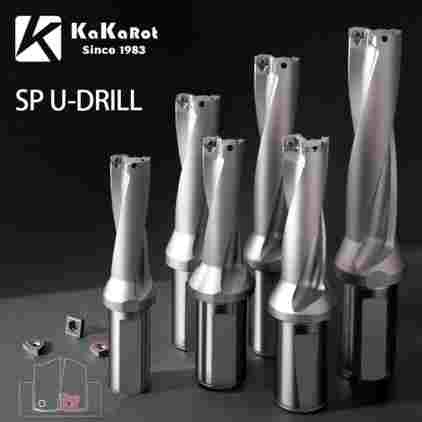 SP 시리즈 드릴 바이트 인서트 드릴 금속 드릴 비트 13mm-50mm 깊이 2D 3D 4D 인덱서블 U 드릴 기계 선반 CNC 물