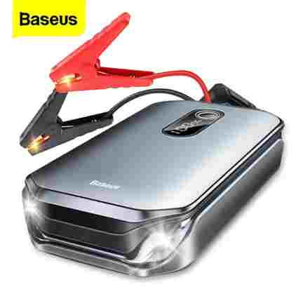 Baseus 12000mAh 자동차 점프 스타터 보조베터리 12V 자동 시작 장치 1000A 자동차 부스터 배터리 자동차 용 비상 스타터 배터리