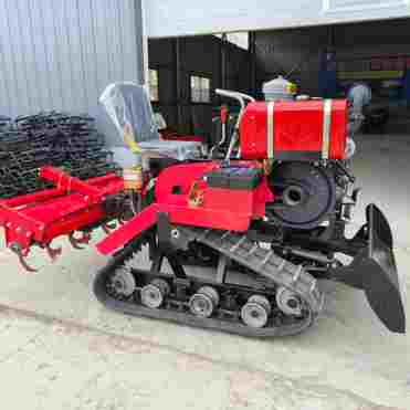 베스트 셀러 50 HP 미니 트랙터 가든팜 4 트랙 트랙터 수역 및 육상 사용