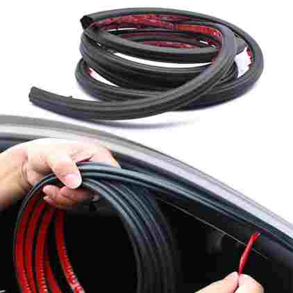 자동차 도어 고무 씰 스트립 자동 도어 실란트 Weatherstrip 더블 레이어 프로텍터 자동차 씰 날씨 스트립 인테리어 액세서리