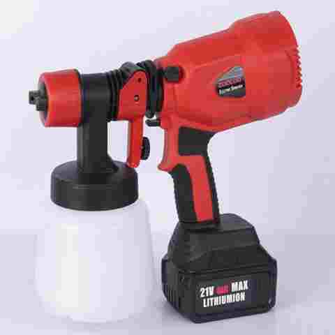 공압 스프레이 건 리튬 이온 무선 분할형 스프레이 기계 전기 페인트 목공 스프레이 건