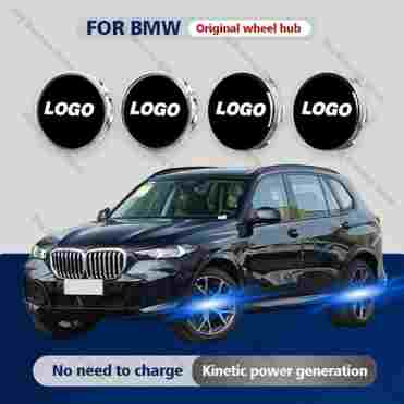 BMW용 허브 라이트 카 플로팅 조명 휠 캡 LED 라이트 센터 커버 4개