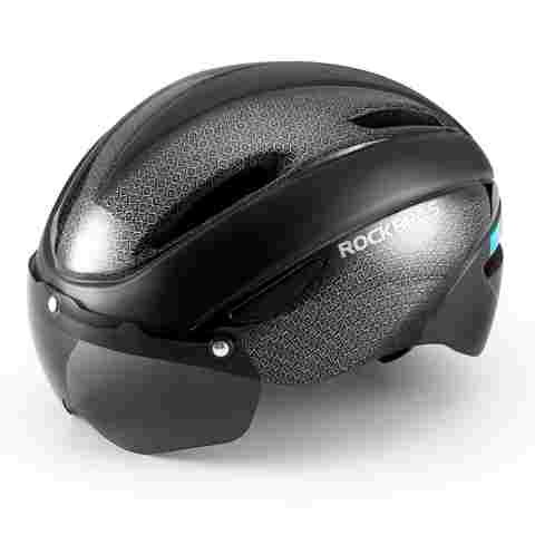 ROCKBROS 사이클링 헬멧 도로 자전거 헬멧 남자 여자 자전거 장비 야외 스포츠 안전 헬멧 통기성 EPS 일체형