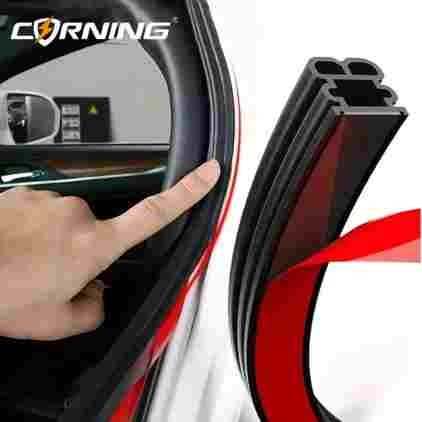 자동차 도어 씰 더블 레이어 자동 Weatherstrips 방음 방수 고무 자동차 씰링 스트립 자동차 도어 트렁크 후드에 대한 유니버설