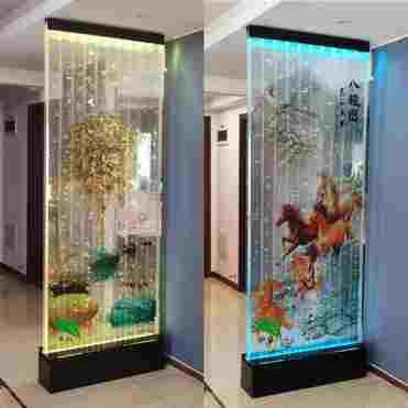 패턴 배경 장식 조명 방 분배기, 발광 다이오드 아크릴 버블 벽 패널