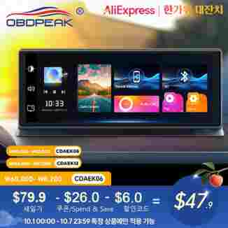 K2 Pro 11.3인치 대시 캠 4K 2160P 차량용 DVR 녹화 Carplay 및 Android 자동 무선 연결 5G WiFi GPS 네비게이션 대시보드