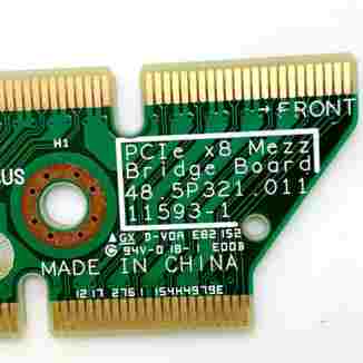 CN-02NYRW 02NYRW 2NYRW DELL C8000 C8220 PCIe x 8 메자닌 확장 카드 브리지 보드 11593-1 48.5P321.011 100% 전체 테스트됨