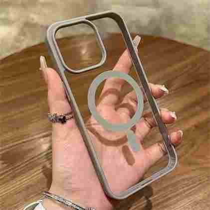 프로모션 투명 케이스 아이폰 17 에어 맥세이프 아이폰 16 15 14 13 12 11 프로 맥스 미니 플러스 마그네틱 무선 충전 커버