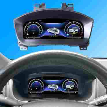 Ford Explorer 2017 2018 대시보드 속도계 게이지, 무선 Carplay, 타이어 압력용 12.3인치 디지털 계기판