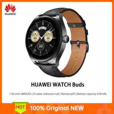 HUAWEI WATCH Buds 중국어 버전 이어폰 및 시계 2 in 1 AI 소음 감소 Bluetooth 통화 HarmonyOS 1.43 인치 AMOLED 410mAh