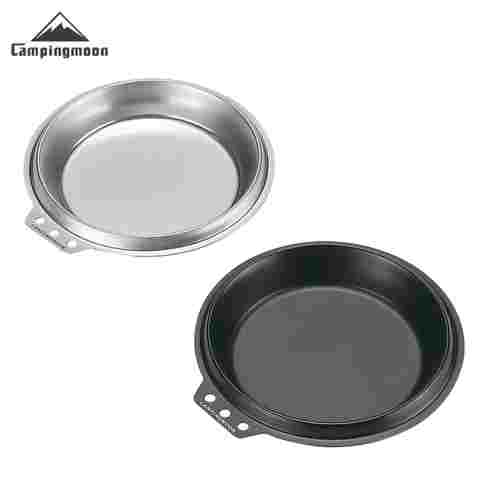 새로운 BKS-SD/S-SD 휴대용 스테인레스 스틸 뚜껑 블랙 & 실버 캠핑 그릇 컵 기선을위한 다기능 광택 금속